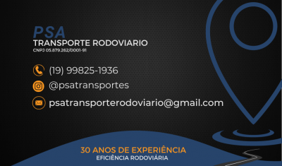 PSA TRANSPORTE RODOVIARIO