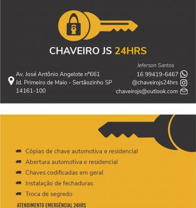 Chaveiro Js 24h